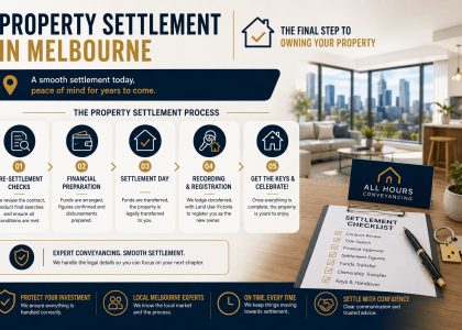 Settlement Day Checklist and Process